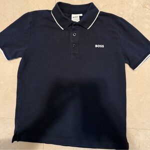 BOSS Navy Polo Shirt